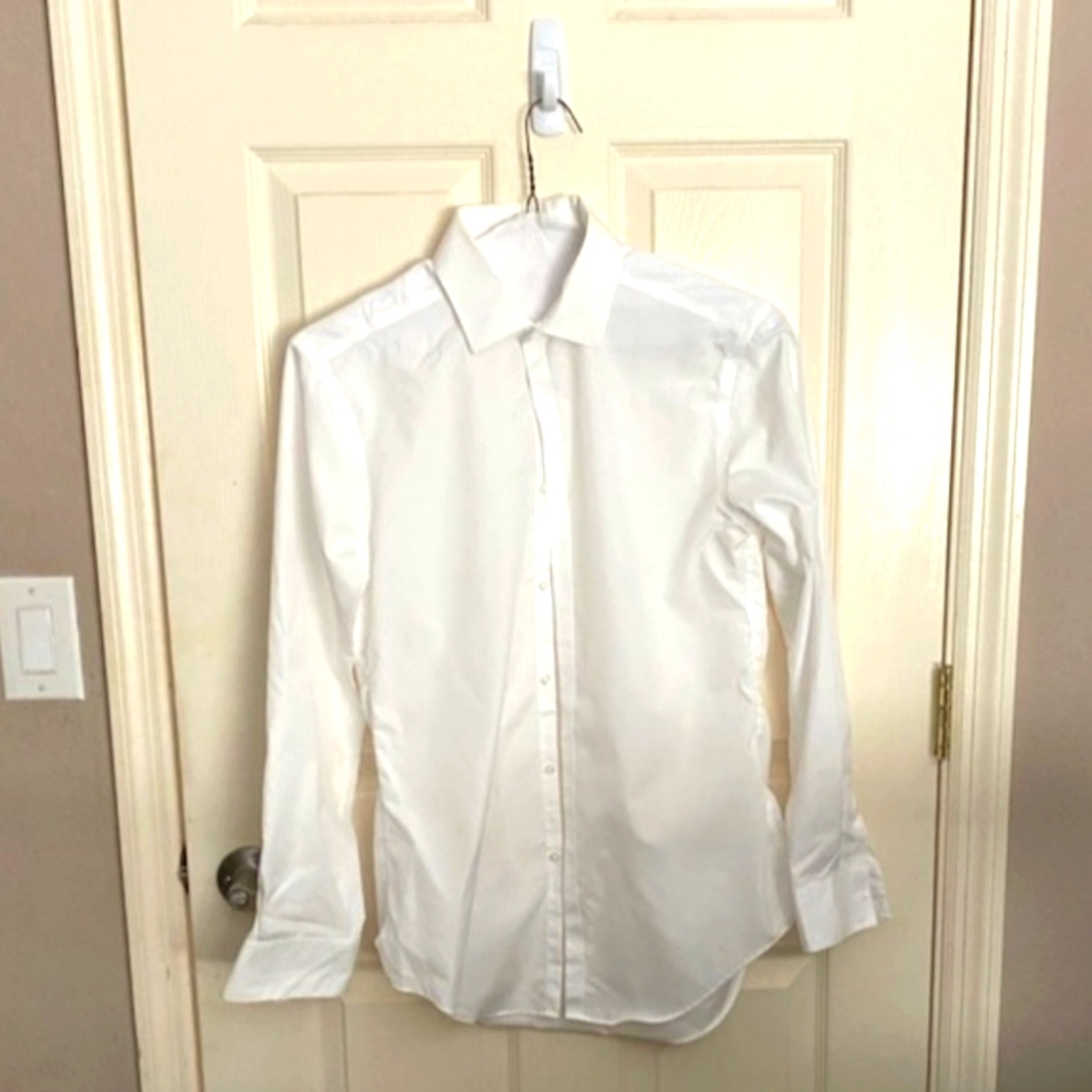 Calvin Klein white button shirt